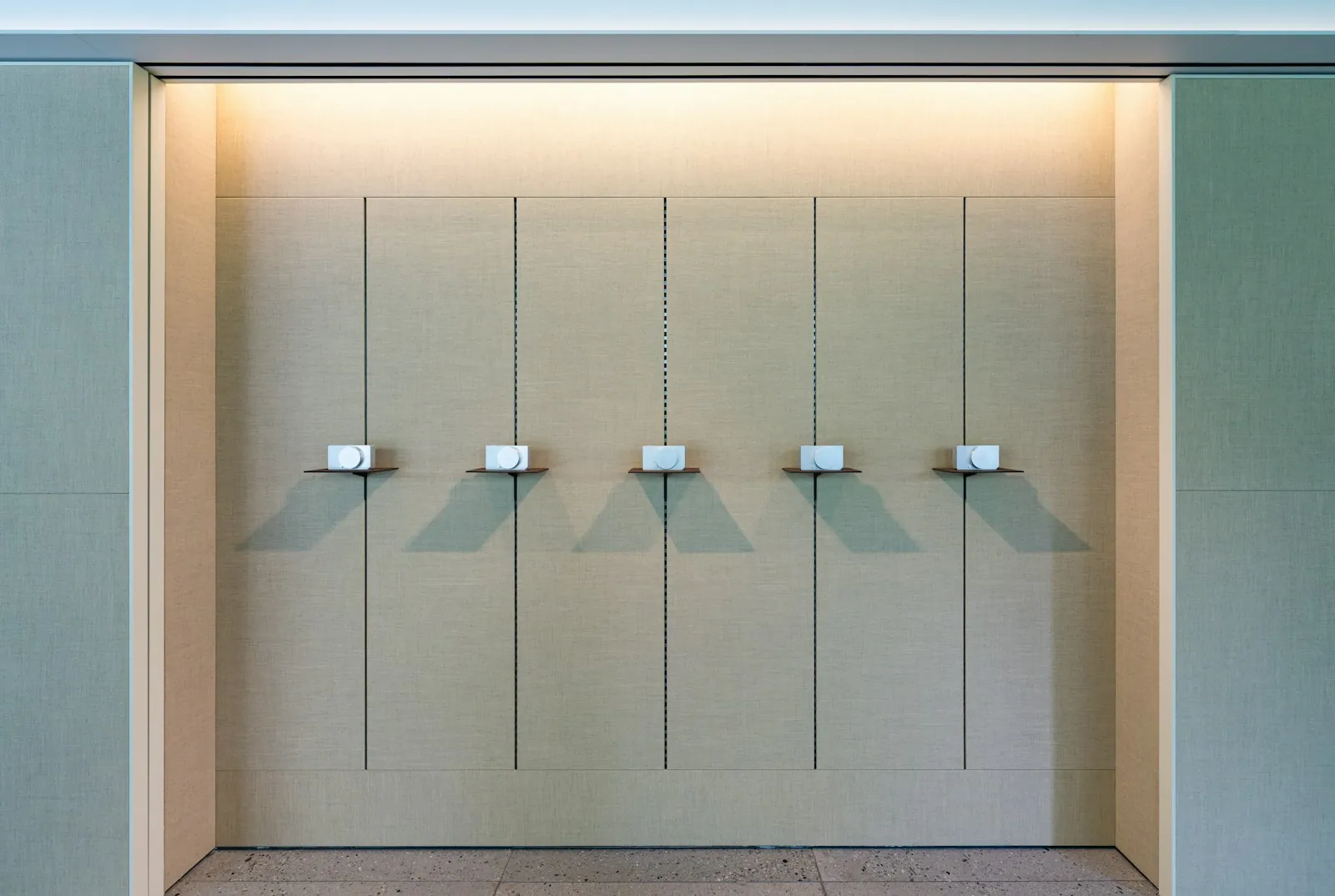 A row of doors along a corridor, illustrating the alternatives worth discussing.