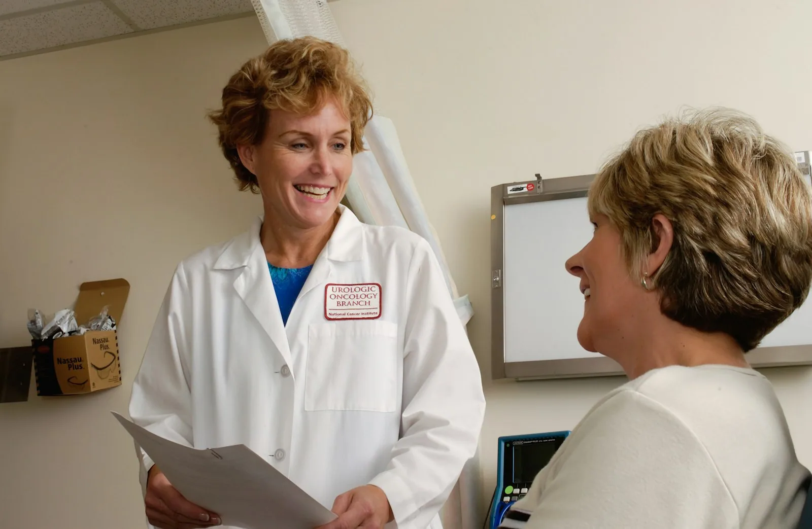 Illustrative photograph of a professional clinical setting accompanying information about Breast Lift