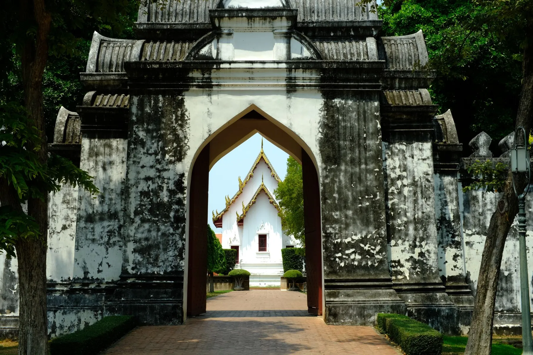 A quiet lane in Chiang Mai, illustrating the northern location.