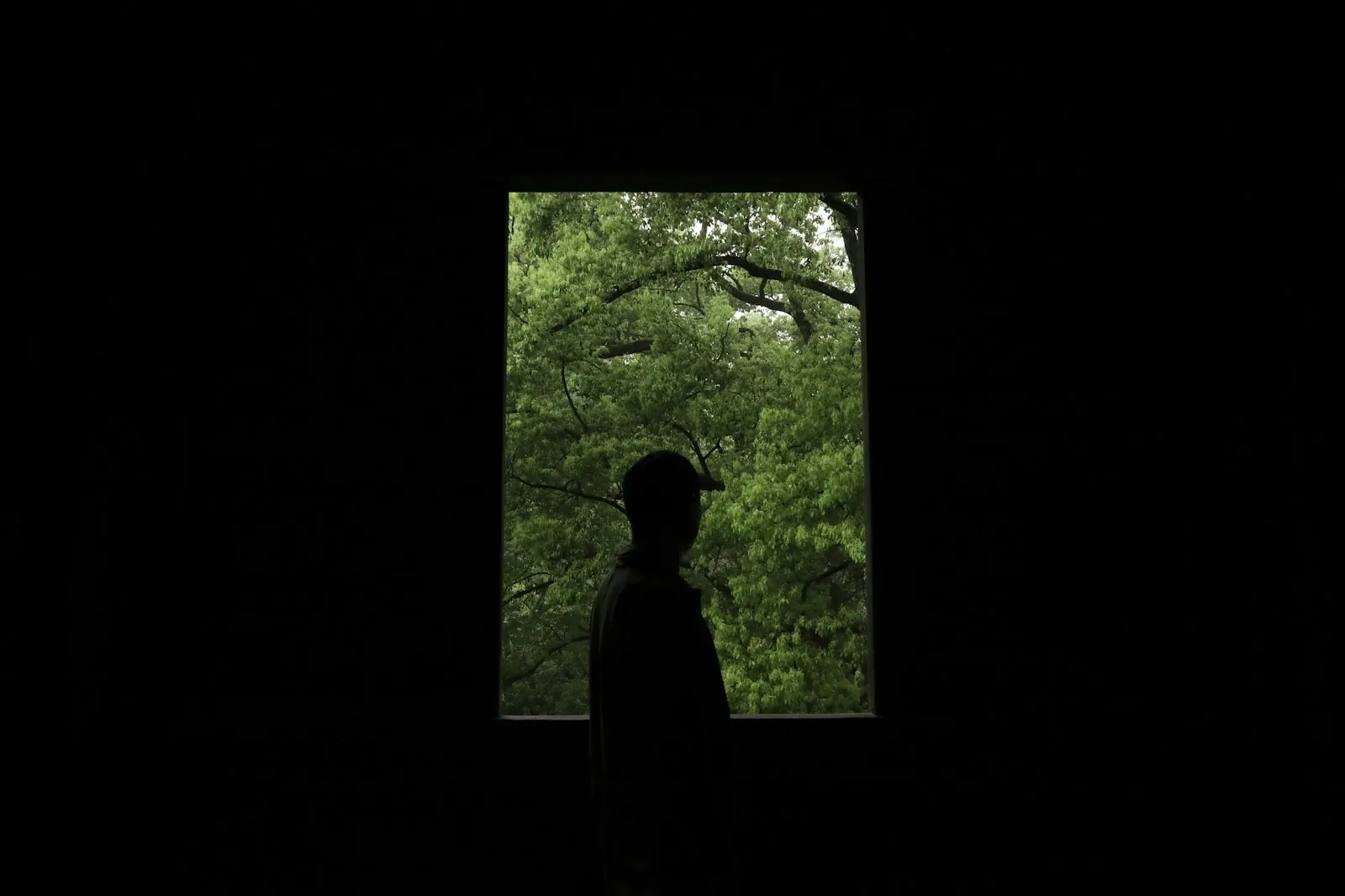 Someone standing in daylight, illustrating an assessment made upright.
