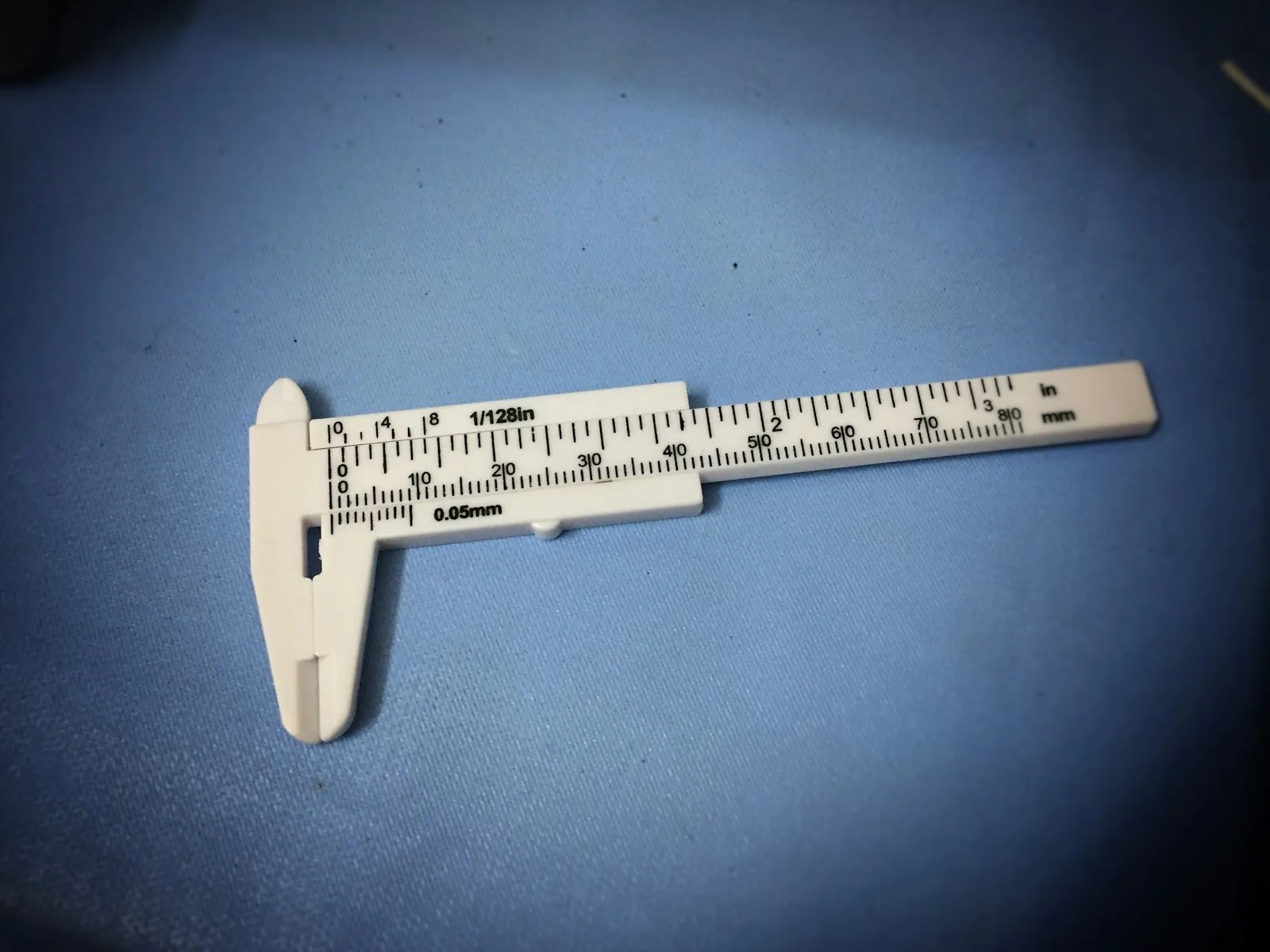 A precision measuring tool, illustrating measurements taken before surgery.