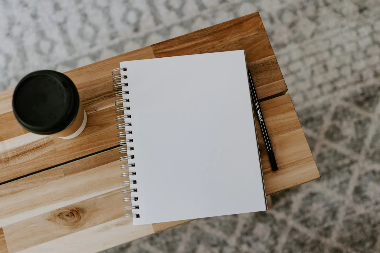 A weekly planner, illustrating checking at set intervals rather than daily.