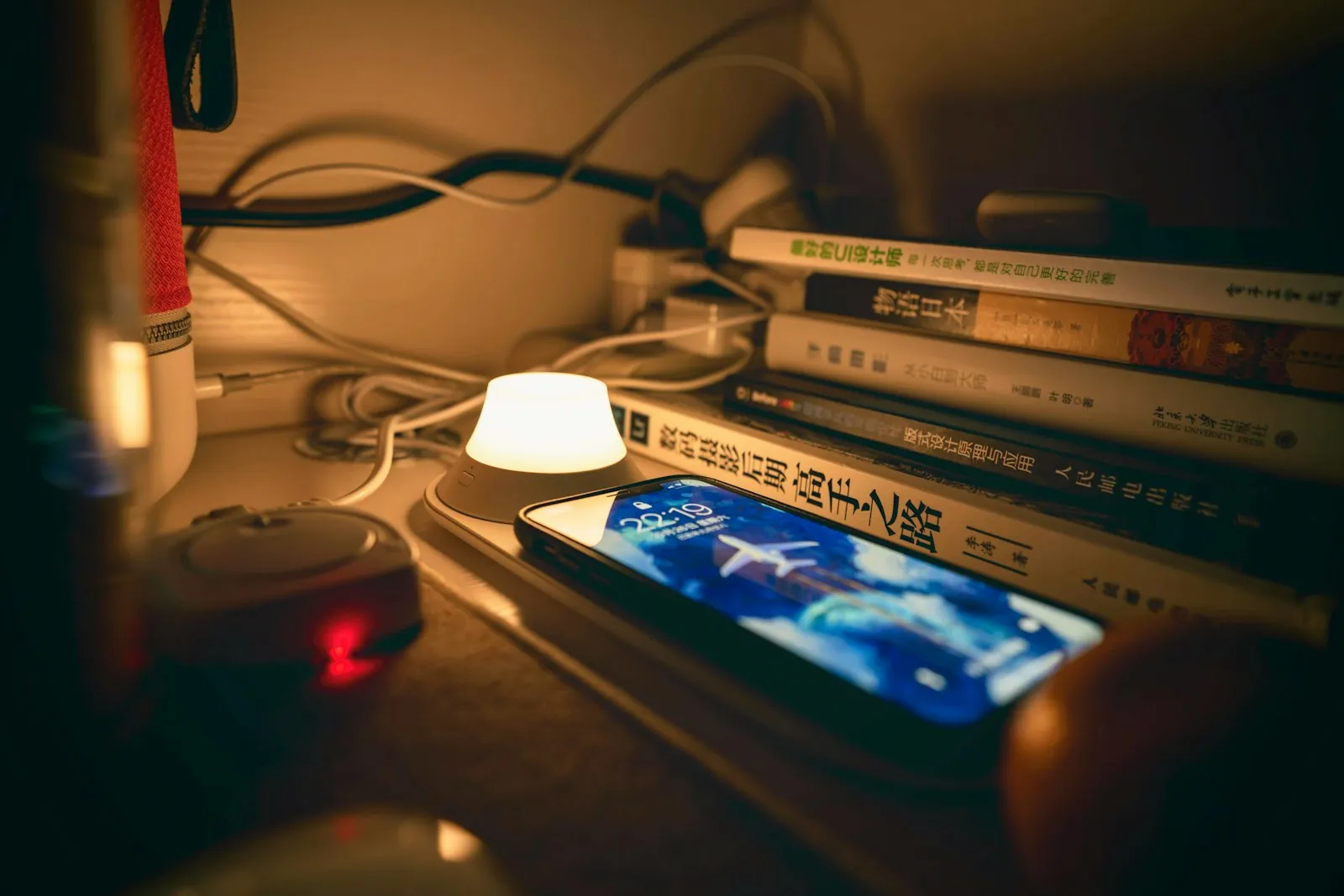 A phone on a table, illustrating knowing who to contact and when.