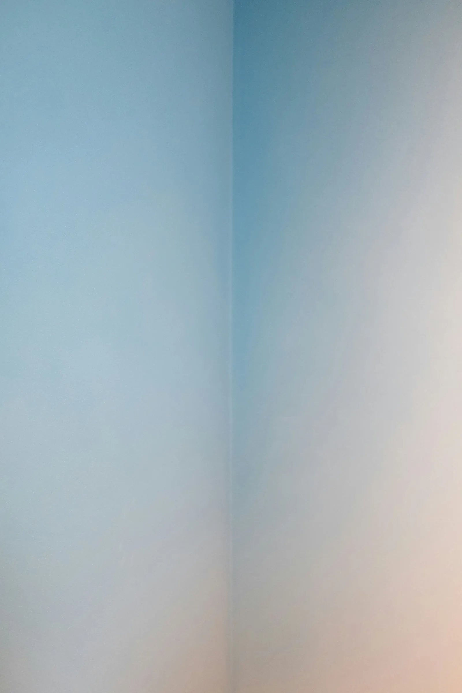 Morning light falling across a pale wall.