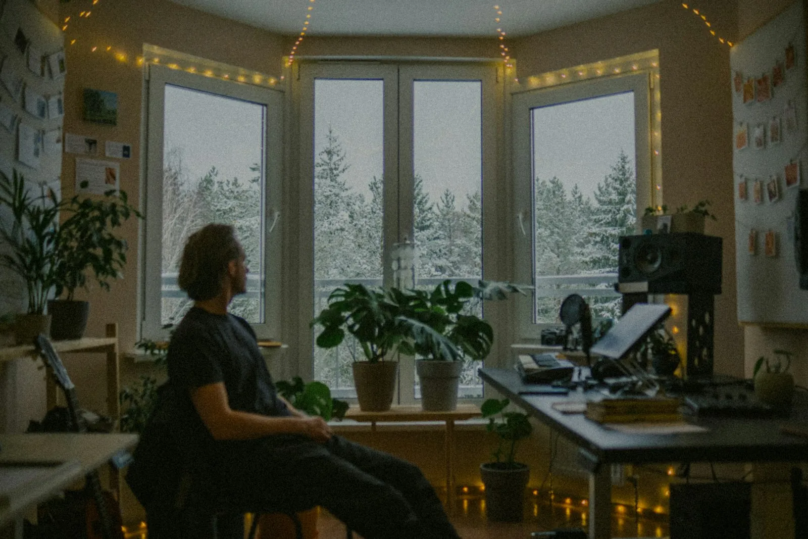 A laptop set up for a video call in daylight, illustrating a remote consultation.