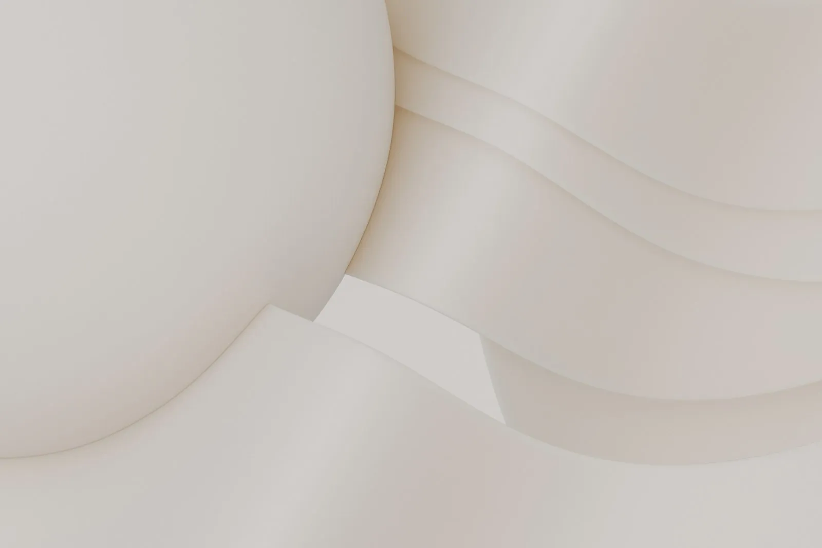 Fabric draped over a shape, illustrating how skin thickness softens detail.