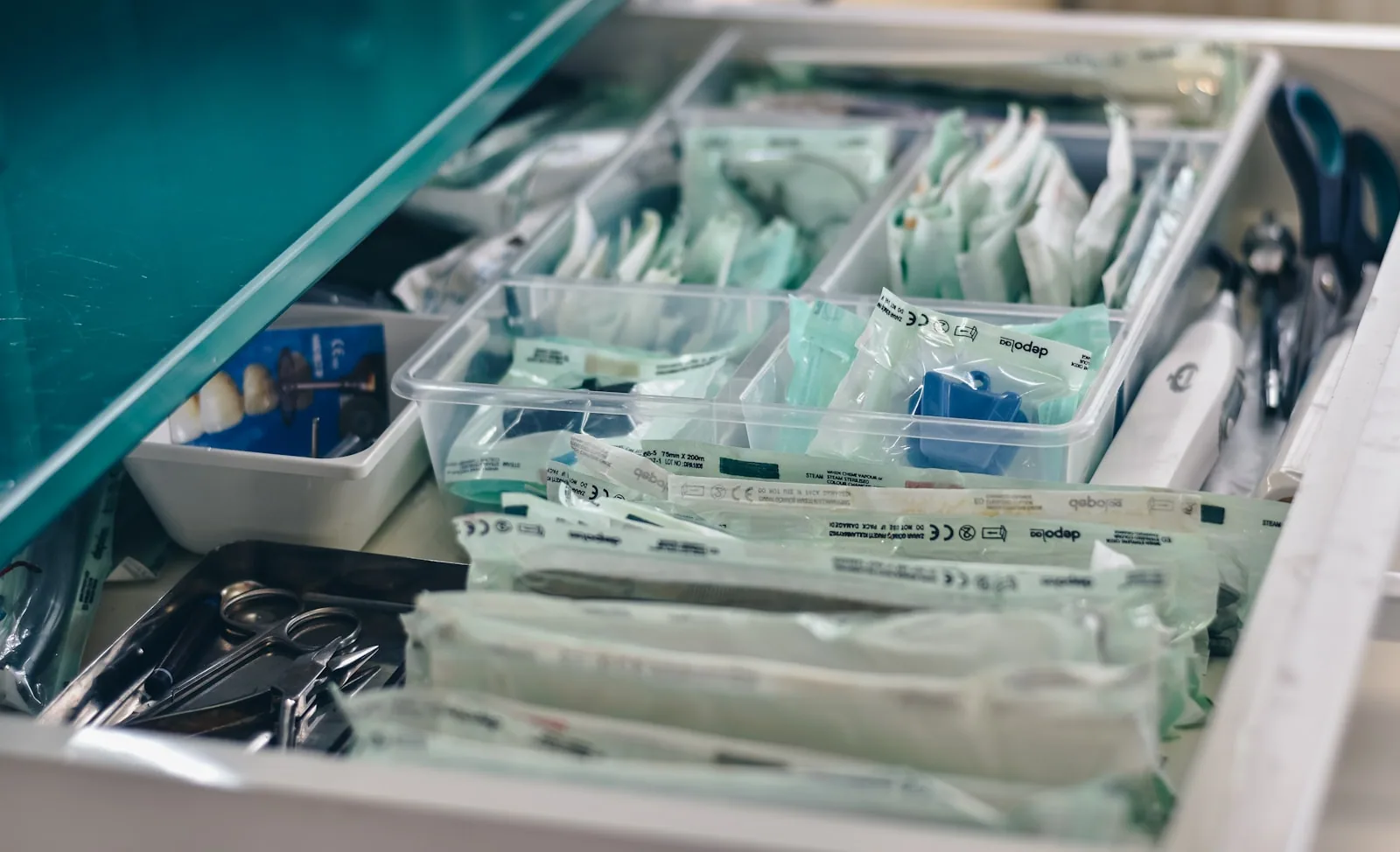 Illustrative photograph of a professional clinical setting accompanying information about Scar Revision