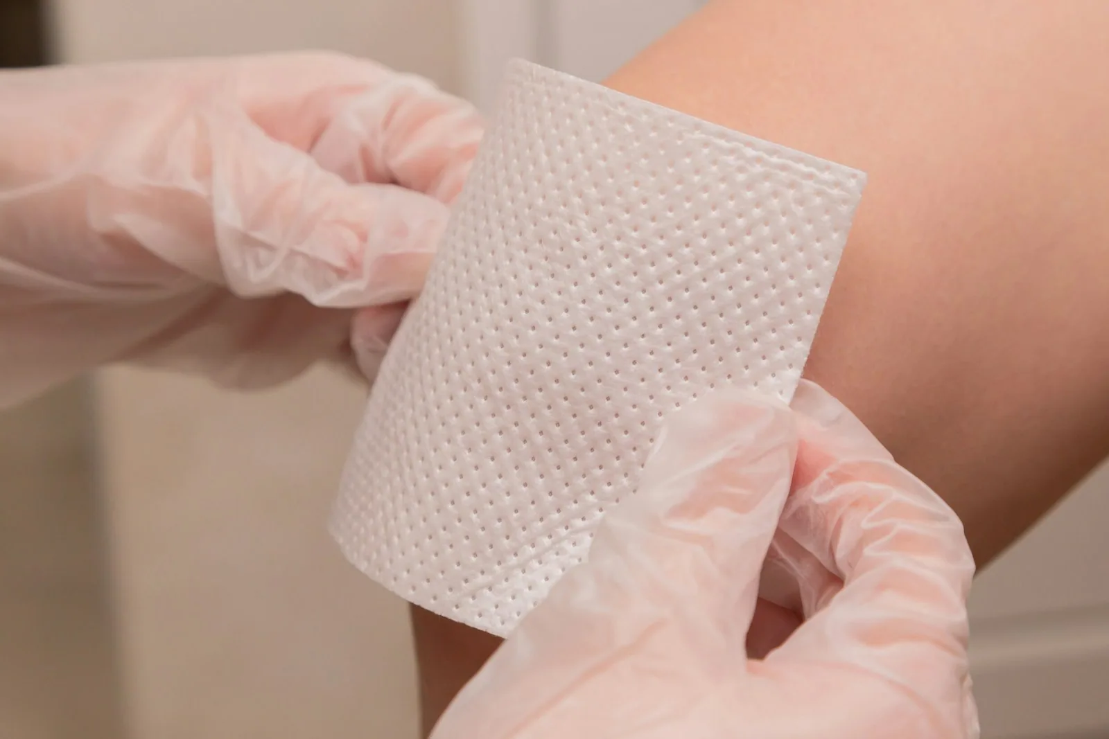 Illustrative photograph of a professional clinical setting accompanying information about Scar Revision