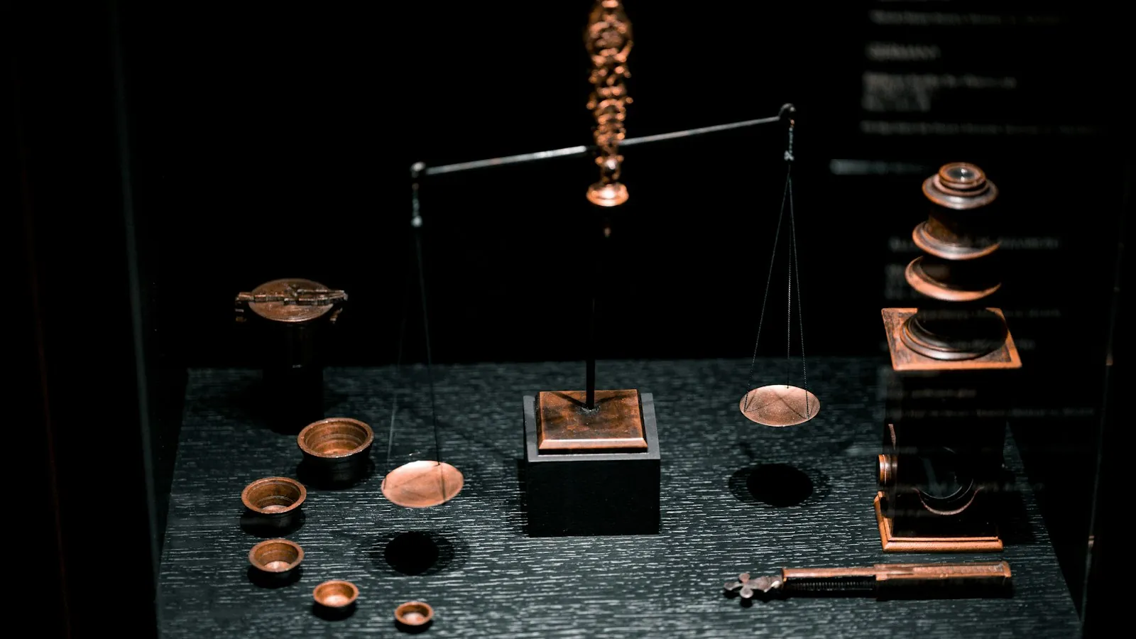 A pair of scales, illustrating weighing eyelid surgery against a brow lift.